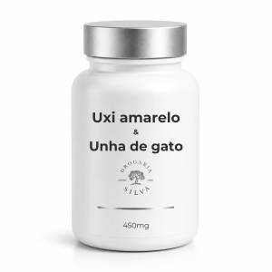 Uxi Amarelo com Unha de Gato 450mg
